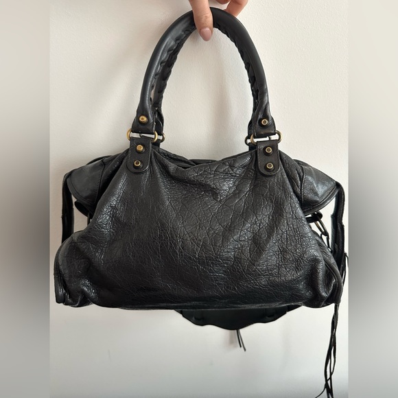 Balenciaga Classic Hardware City Bag in Black - Picture 3 of 16